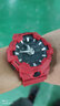 卡西歐(CASIO)男表G-SHOCK防水多功能潮流運(yùn)動(dòng)大表盤男表 騷紅GA-700-4A 曬單實(shí)拍圖