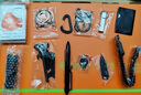 我思我夢(mèng)戶(hù)外工具野外生存荒野求生裝備工具套裝車(chē)載家庭應急用品末日生存應急工具箱10件套 曬單實(shí)拍圖