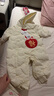 巴拉巴拉巴拉巴拉寶寶連體衣新生嬰兒衣服羽絨哈衣爬服2024年拜年服 曬單實拍圖
