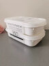sungsa日本進(jìn)口凍肉分裝盒一周備菜盒食品級冰箱收納盒冷凍保鮮盒便當盒 【4個(gè)裝】 350ml 曬單實(shí)拍圖