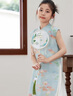 LUSON陳大豬女童國(guó)風(fēng)連衣裙夏季2025新款新中式兒童旗袍裙女孩漢服裙子 曬單實(shí)拍圖