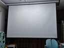 迦觀 120英寸4：3/16:9 /16:10（通用幕布） 白塑電動遙控幕布 投影幕布 投影儀幕布 投影機幕布  電動幕布 曬單實拍圖