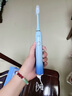拜爾（BAIR）拜爾（BAIR）X7m聲波充電式電動牙刷禮盒裝男女士成人情侶款牙刷全自動牙刷亮白潔牙送男女朋友 天嶼藍豪華禮盒裝（配8刷頭+便攜盒） 曬單實拍圖