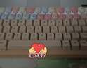 惠普（HP）K10G客制化機械鍵盤(pán) 人體工學(xué)拔便熱插拔學(xué)生桌搭辦公電競游戲藍牙三模無(wú)線(xiàn)鍵盤(pán)女生82鍵 奶油【無(wú)線(xiàn)三模版-天青軸】 曬單實(shí)拍圖