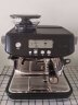 铂富（Breville）BES878 半自动意式咖啡机 家用 咖啡粉制作 多功能咖啡机 松露黑 Black Truffle 实拍图