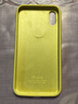 克雷盾（KELEIDUN） 輕薄i適用Phone xs max潮牌蘋果x手機殼女款純色液態(tài)硅膠保護套 蘋果X/XS-檸檬黃 曬單實拍圖