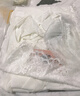 嫩房 情緒內衣性感誘惑睡衣女夏天情趣新品睫毛蕾絲網(wǎng)紗睡裙家居服套裝 白色 曬單實(shí)拍圖