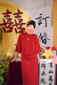蘭卡·羅妮2025新款古風酒紅色敬酒服女高級感訂婚服氣質(zhì)新中式旗袍回門新娘 酒紅色 L(建議106-115斤） 曬單實拍圖