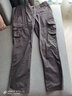 JEEP休閑褲男純棉寬松直筒工裝褲男秋冬季新款多口袋大碼男士長(cháng)褲子 灰色 38 曬單實(shí)拍圖