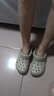 卡駱馳（crocs）貝雅洞洞鞋男女鞋戶外涼拖休閑拖鞋沙灘鞋涼鞋 10126-2V3 M8W10 曬單實拍圖