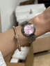 巴寶莉心月系列女士手表2025新款輕奢小眾石英女表七夕情人節禮物送女友 少女粉BR6008(手鐲+項鏈+禮盒） 曬單實(shí)拍圖
