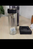 蘇泊爾（SUPOR）雙層隔熱玻璃水杯泡茶杯耐熱防燙辦公杯商務(wù)水杯男女士車(chē)載隨手杯 尚系列烏木黑280ml 曬單實(shí)拍圖