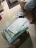 人之初（Renzhichu） 人之初嬰兒套裝嬰兒帽子0-3個(gè)月純棉腳套春夏款手套寶寶用品套裝棕色三件套0-6個(gè)月 曬單實(shí)拍圖