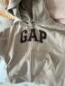 GAP女裝秋冬碳素軟磨抓絨logo連帽衛(wèi)衣落肩袖休閑外套634420 曬單實拍圖