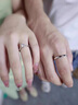 MZMZ鉑金情侶戒指PT950白金對戒求結(jié)婚莫桑鉆戒情人節(jié)生日禮物送女友 尊貴款-求婚對戒【定制】 曬單實(shí)拍圖
