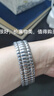 其他家不銹鋼彈簧拉力表帶復古中老年人彈力松緊帶手表配件伸縮表鏈帶 A款 銀色 表接口寬度20mm 曬單實(shí)拍圖