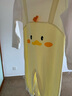 優(yōu)奇嬰兒衣服純棉春秋新生兒連體衣長(cháng)袖寶寶睡衣早春外穿潮服爬爬服 【無(wú)骨縫制，貼身柔軟】小鴨子 90cm 曬單實(shí)拍圖
