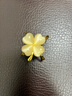 左歐高端貓眼石四葉草絲巾扣女多功能大號(hào)圍巾扣大衣腰帶固定打結(jié)扣環(huán) 小號(hào)四葉草 曬單實(shí)拍圖
