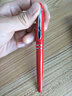 畢加索（pimio）608金屬簽字筆商務(wù)簽名女士寶珠筆學(xué)生練字禮盒裝 亮紅色 曬單實(shí)拍圖