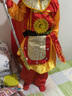 南糖三色孫悟空衣服套裝孫悟空齊天大圣衣服套裝西游記美猴王舞蹈攝影演出 服裝+披風(fēng) 紅色 130 cm 曬單實拍圖