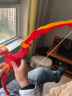亲巴贝户外玩具折叠声光弓箭儿童反曲射箭射击弩3-6岁4-12岁亲子体 烈焰红折叠声光恐龙 实拍图