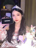 栢啟歆生日皇冠生日帽發(fā)箍頭飾新娘成年禮十八歲王冠求婚領(lǐng)證結(jié)婚頭飾 銀色皇冠 曬單實拍圖