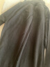 无印良品（MUJI）女式  天竺 高领连衣裙 女装长袖裙子冬季 W9AA875 黑色 XS-S （155/80A） 实拍图