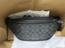 蔻馳（COACH）奢侈品男包老花腰包斜挎包CV926【品牌授權】生日禮物 曬單實(shí)拍圖