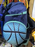 OEMLINKS兒童籃球雙肩包訓練裝備包運動(dòng)多功能大容量足球包球類(lèi)收納包定制 青配藍 L(可裝7號籃球） 曬單實(shí)拍圖