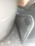 13/14/15/16/17/18/19年新款大眾朗逸專用雙層汽車腳墊全包圍PLUS加厚皮革可拆卸 黑紅+黑色絲圈【車標】 曬單實拍圖