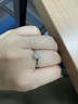 周百福鉆戒鉆石戒指女結(jié)婚求婚單鉆扭臂六爪雪花款鉑金18K金GIA裸鉆定制 【鉑金現(xiàn)貨】50分IJ色SI 曬單實拍圖
