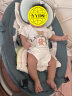 可优比（KUB）婴儿电动摇椅摇摇椅宝宝摇篮躺椅哄娃神器哄睡新生儿安抚椅 风帆黄基础款 实拍图