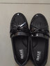 百麗童鞋女童春秋兒童黑皮鞋學(xué)生鞋返校演出鞋英倫風(fēng)校園禮儀鞋中大童 黑色-DE0336 28 曬單實(shí)拍圖