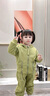 G.DUCKKIDS小黃鴨女童套裝春秋裝兒童衛衣套裝小童女寶寶長(cháng)袖外套褲子兩件套 粉紅色 90 尺碼1~2歲【 80-90cm】 曬單實(shí)拍圖