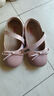 芭比童鞋春秋兒童皮鞋可愛(ài)撞色女童公主風(fēng)小皮鞋時(shí)裝鞋DA6039粉色31碼 曬單實(shí)拍圖