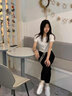 莫代爾冰絲褲子女秋季春款2025新款運動褲寬松顯瘦束腳衛(wèi)褲燈籠褲闊腿褲 米白 L碼【適合110-125斤】 曬單實拍圖