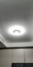 雷士（NVC）LED防眩COB射灯嵌入式小山丘家用天花筒灯无主灯照明客厅猫眼灯 7W 正白光 开孔95mm 实拍图