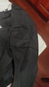 尤芮軻胖子大碼230斤工裝褲男春秋季褲子加肥加大碼寬松百搭束腳哈倫褲 黑色 4XL 曬單實(shí)拍圖