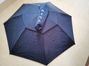 頭戴式傘帽三折疊大號(hào)晴雨兩用帽子傘釣魚傘戶外太陽(yáng)傘采茶攝影傘 高密雙層銀膠直徑96cm 曬單實(shí)拍圖