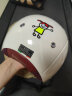 BEON摩托车头盔电动车3C认证男女儿童半盔机车安全帽可爱个性四季 亮乳白卡通 L 实拍图