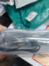 古羅菲泳衣套裝男士防尷尬平角泳褲男游泳全套裝備沖浪泳裝新款潛水1/2 【贈送泳帽】純黑長(cháng)袖＋防尷尬褲 L 建議【120-135斤】 曬單實(shí)拍圖