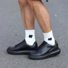EMPORIO ARMANI/阿瑪尼官方旗艦新款男鞋小白鞋運(yùn)動(dòng)休閑鞋夏季 K001-黑色 42 曬單實(shí)拍圖