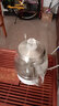 君萊克（youlike）君萊克玻璃燒水壺家用功夫茶煮水電茶壺開水壺透明保溫電熱水壺沖茶泡茶專用電熱燒水壺電熱壺 1L 白色保溫 曬單實拍圖