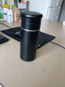FANJANE高檔輕奢茶水分離保溫杯男士專用陶瓷內(nèi)膽泡茶杯女便攜旅游水杯子 紳士黑陶瓷內(nèi)膽帶杯套杯刷 300ml 陶瓷保溫杯 曬單實(shí)拍圖