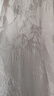 顏域新中式氣質(zhì)連衣裙女裝2025新款夏裝直筒寬松短袖圓領(lǐng)印花裙子 淺藍(lán) M 曬單實(shí)拍圖