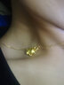中國黃金（CHINA GOLD）黃金吊墜女足金生肖小龍女掛墜龍年本命年禮物送女友生日禮物 約1.23g 品牌禮盒+代寫(xiě)賀卡 曬單實(shí)拍圖
