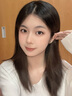 月隨人 復古仿和田玉耳釘女法式感大氣時(shí)尚氣質(zhì)耳環(huán)冷淡風(fēng)玉質(zhì)耳飾 和田玉耳釘-金色 C0123B 曬單實(shí)拍圖