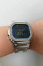 卡西歐（CASIO）手表男G-SHOCK小方銀金塊光能藍(lán)牙電波防水多功能電子日韓表禮物 新款藍(lán)色金屬GMW-B5000D-2 曬單實(shí)拍圖