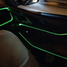 汽車(chē)氛圍燈LED64色七彩冷光線(xiàn)內飾改裝氣氛燈智能app控制 中控加4門(mén)（5光源6米導光纖）手機APP藍牙控制 日產(chǎn)軒逸藍鳥(niǎo)逍客瑪馳驪威騏達 曬單實(shí)拍圖