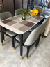 梵束 餐桌大理石实木餐桌椅组合 北欧现代简约轻奢长方形饭桌佛山家具 1.3米餐桌 实拍图